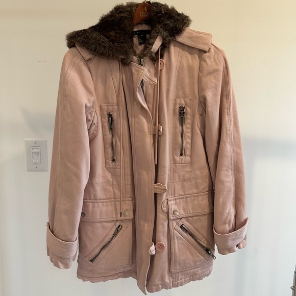 MARC JACOBS FUR HOOD COAT - Picture 2 of 10